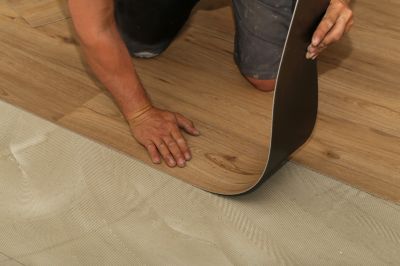 Sheet Linoleum Installation