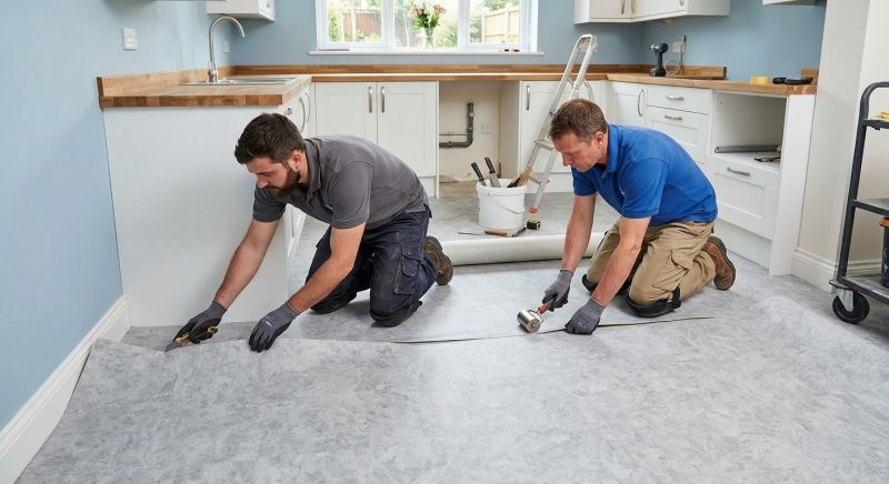 Sheet Linoleum Installation in Bandera County, TX
