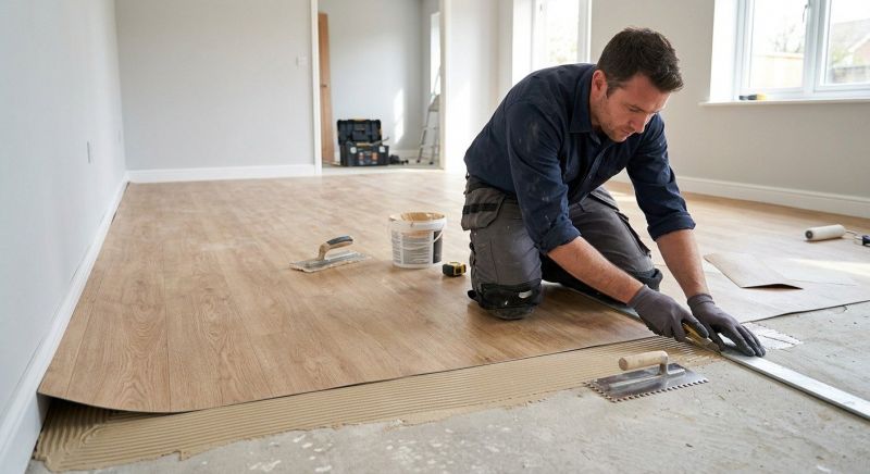 Sheet Vinyl Installation