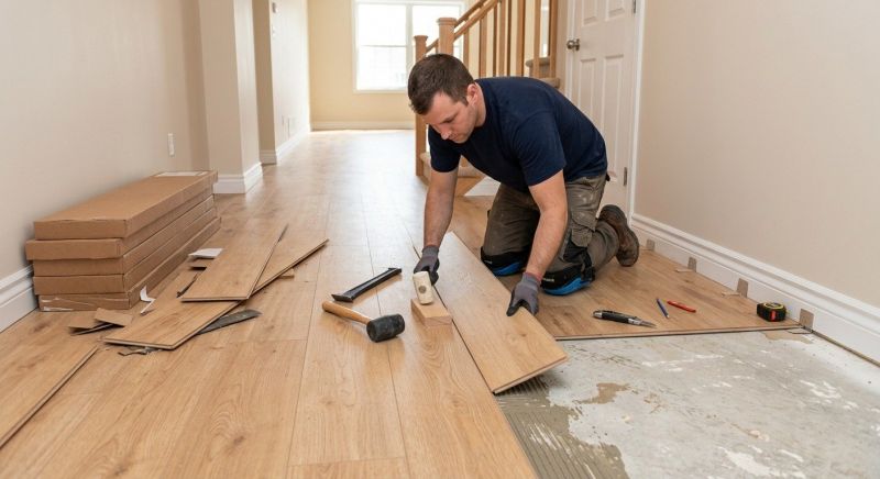 Laminate Floor Installation in Boerne, TX