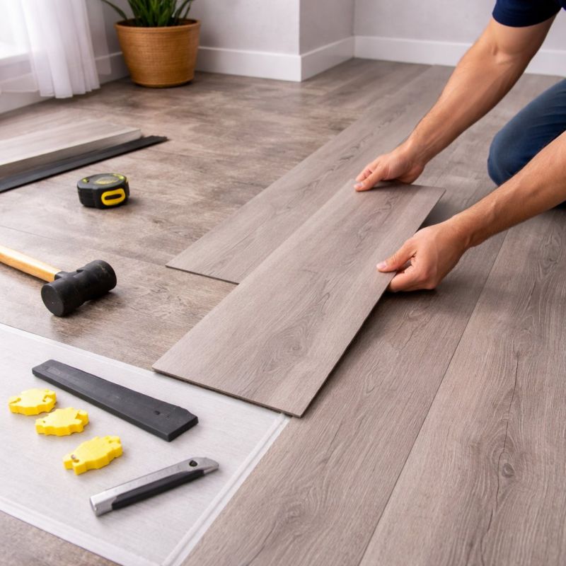 Luxury Vinyl Tile Installation in Bexar County, TX
