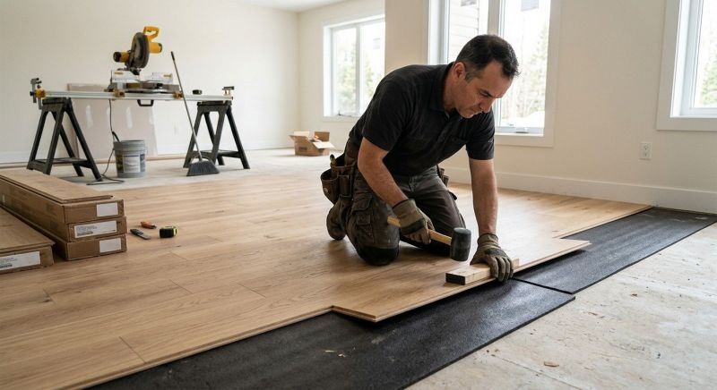 Engineered Wood Installation in San Antonio, TX