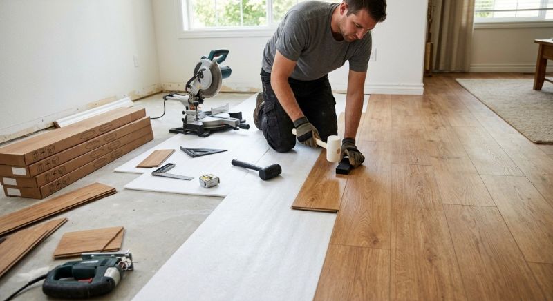 Laminate Floor Installation in Bulverde, TX