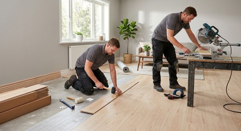 Laminate Floor Installation in Castroville, TX