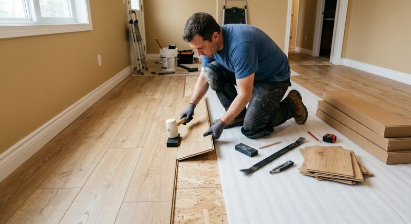 Laminate Floor Installation in Helotes, TX