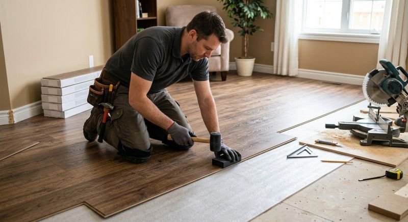 Laminate Floor Installation in Somerset, TX