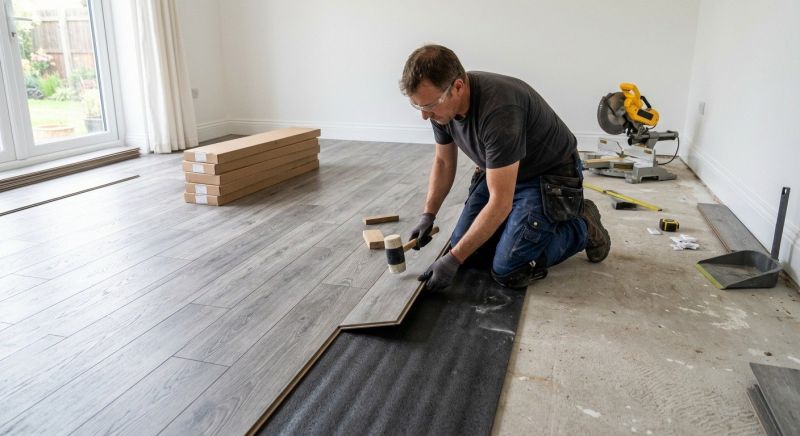 Laminate Floor Replacement in Schertz, TX