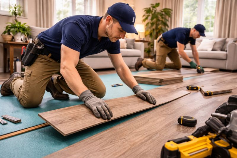 Laminate Floor Replacement in Somerset, TX