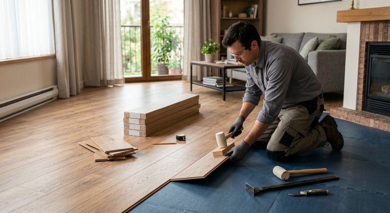 Laminate Floor Replacement in Somerset, TX