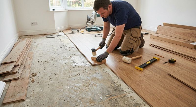 Laminate Floor Replacement in Universal City, TX