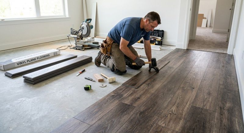 Linoleum Floor Installation in Bandera County, TX