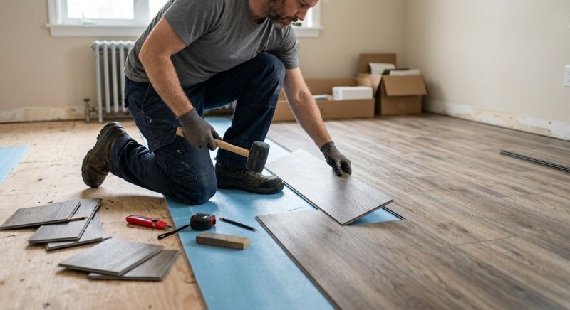 Linoleum Floor Installation in Bulverde, TX