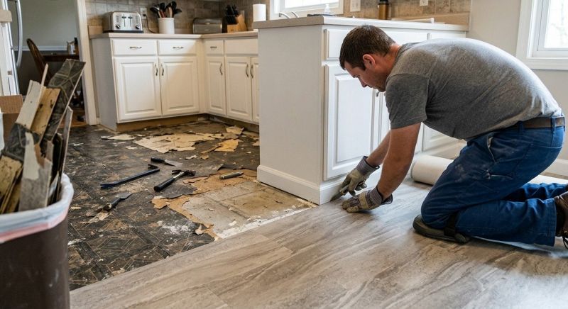 Linoleum Floor Installation in Castroville, TX
