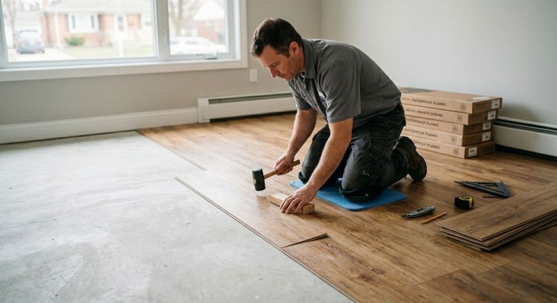 Linoleum Floor Installation in Lytle, TX