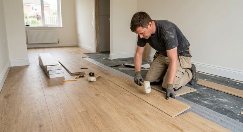 Linoleum Floor Installation in Von Ormy, TX