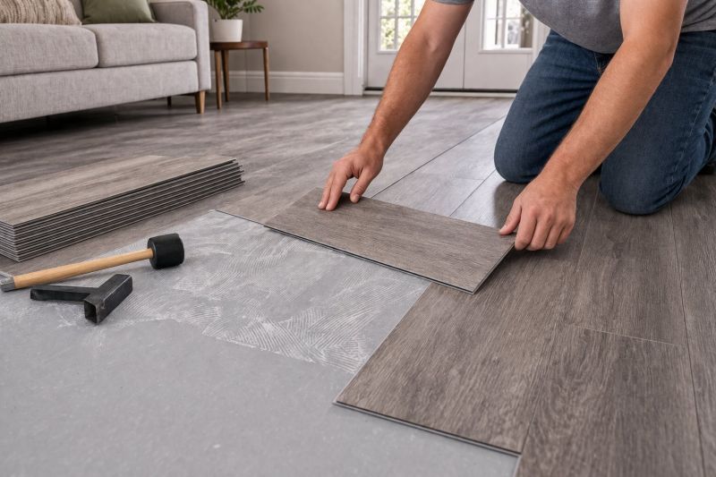 Luxury Vinyl Tile Installation in Bulverde, TX