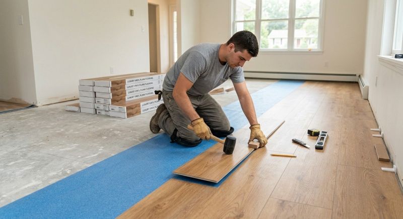 Lvt Flooring Installation in Bandera County, TX