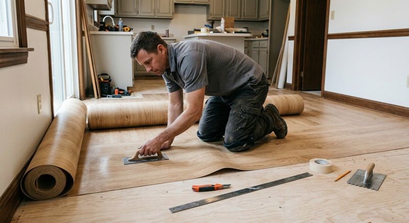 Sheet Flooring Installation in Lytle, TX