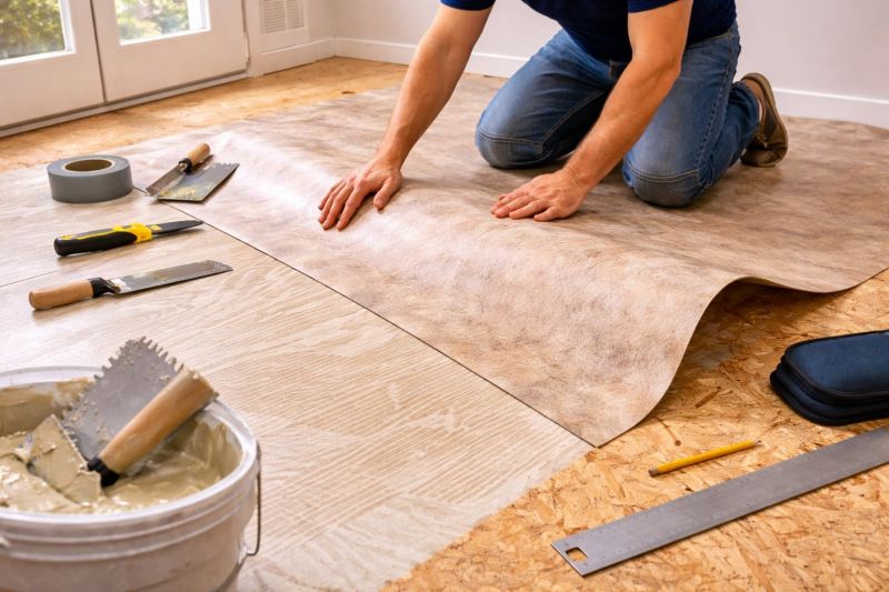 Sheet Vinyl Installation in Bexar County, TX