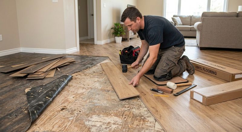 Vinyl Flooring Installation in Lytle, TX
