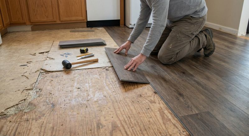 Vinyl Flooring Installation in Pipe Creek, TX